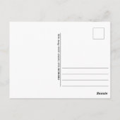 Kopenhagen, Denemarken, briefkaart van serie Bezoe (Achterkant)