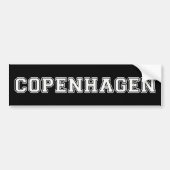 Kopenhagen Denemarken Bumpersticker (Voorkant)