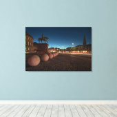 Kopenhagen Denemarken Canvas Afdruk (Insitu (Houten vloer))