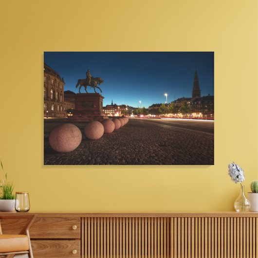 Kopenhagen Denemarken Canvas Afdruk (Insitu (Woonkamer))