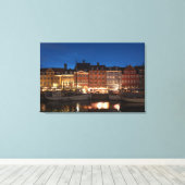 Kopenhagen Denemarken Canvas Afdruk (Insitu (Houten vloer))