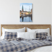 Kopenhagen Denemarken Canvas Afdruk (Insitu (Slaapkamer))
