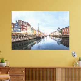 Kopenhagen Denemarken Canvas Afdruk