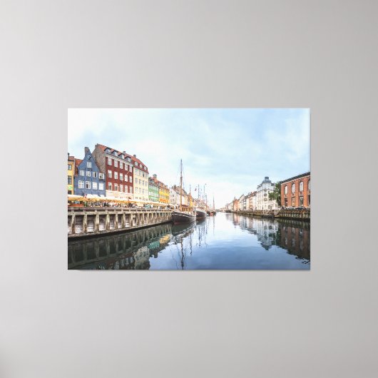 Kopenhagen Denemarken Canvas Afdruk (Voorkant)