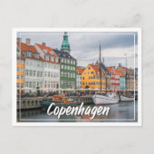 Kopenhagen, Denemarken - Charmant Scandinavisch Briefkaart (Voorkant)