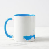 Kopenhagen Denemarken Elegante stijlvolle schets N Mok (Links)