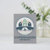 Kopenhagen Denemarken Europa Briefkaart (Staand voorkant)