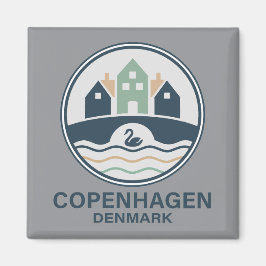 Kopenhagen Denemarken Europa Magneet