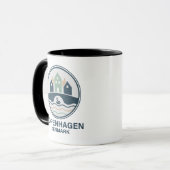 Kopenhagen Denemarken Europa Mok (Voorkant links)