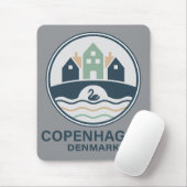 Kopenhagen Denemarken Europa Muismat (Met muis)
