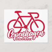 Kopenhagen Denemarken Fietsen Briefkaart (Voorkant)