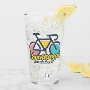 Kopenhagen Denemarken Fietsen Glas
