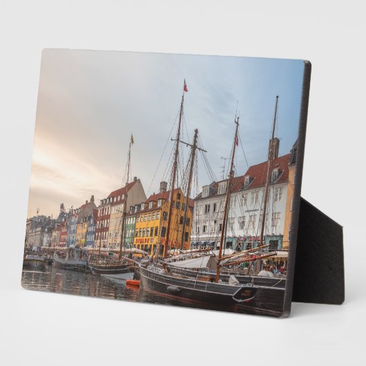Kopenhagen Denemarken Fotoplaat (Zijkant)