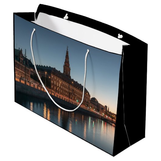 Kopenhagen Denemarken Groot Cadeauzakje (Achterkant Gekanteld)