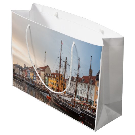 Kopenhagen Denemarken Groot Cadeauzakje (Achterkant Gekanteld)