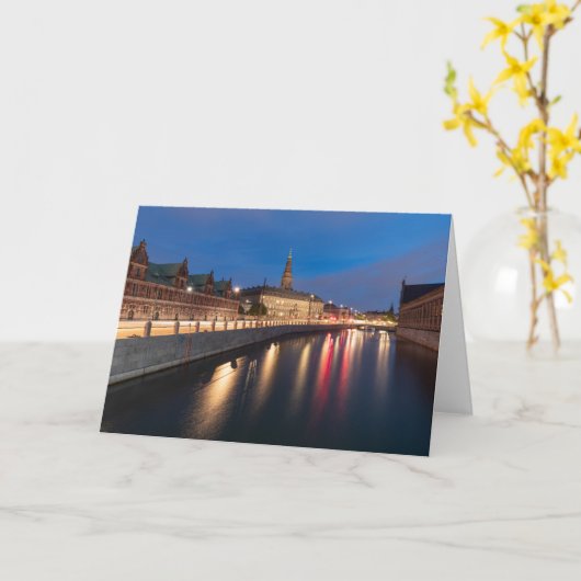 Kopenhagen Denemarken Kaart (Gele Bloem)