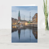 Kopenhagen Denemarken Kaart (Voorkant)