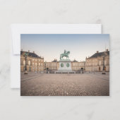 Kopenhagen Denemarken Kaart (Voorkant)