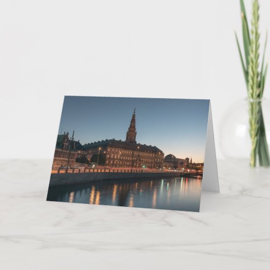 Kopenhagen Denemarken Kaart (Voorkant)