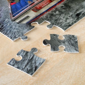 Kopenhagen Denemarken Kanaal Jigzaag Puzzle Legpuzzel (Zijkant)