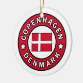 Kopenhagen Denemarken Keramisch Ornament (Links)