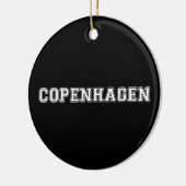 Kopenhagen Denemarken Keramisch Ornament (Links)