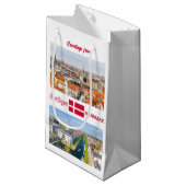 Kopenhagen Denemarken Klein Cadeauzakje (Voorkant Gekanteld)
