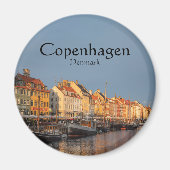 Kopenhagen Denemarken Magneet (Voorkant)