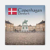 Kopenhagen Denemarken Magneet (Voorkant)