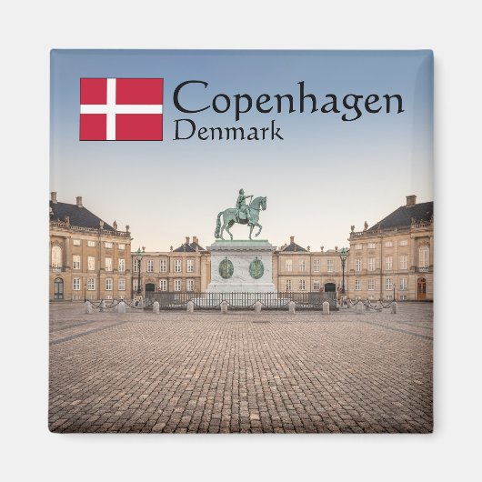 Kopenhagen Denemarken Magneet (Voorkant)