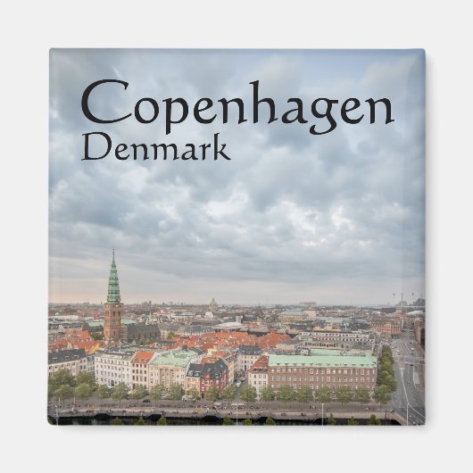 Kopenhagen Denemarken Magneet (Voorkant)