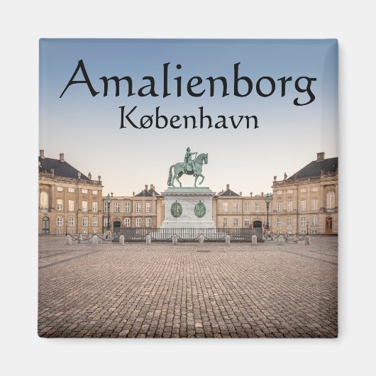 Kopenhagen Denemarken Magneet (Voorkant)