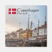 Kopenhagen Denemarken Magneet (Voorkant)
