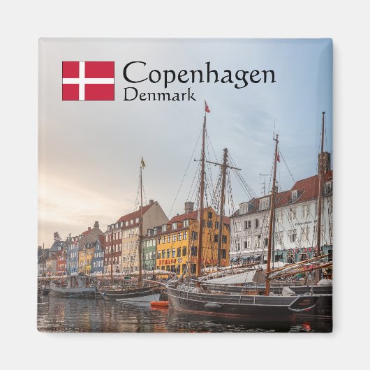 Kopenhagen Denemarken Magneet (Voorkant)