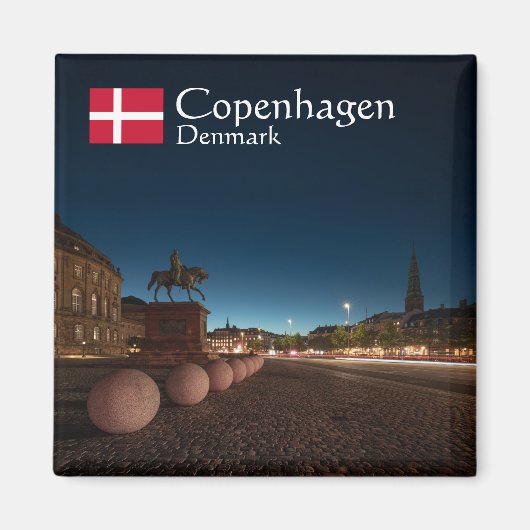 Kopenhagen Denemarken Magneet (Voorkant)