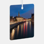 Kopenhagen Denemarken Metalen Ornament (Voorkant Rechts)