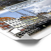 Kopenhagen - Denemarken - Mozaïek - Poster (Hoek)