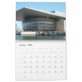 Kopenhagen, Denemarken Muurkalender Kalender (Jan 2027)