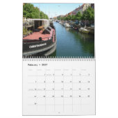 Kopenhagen, Denemarken Muurkalender Kalender (Feb 2027)