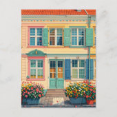 Kopenhagen Denemarken  pastel Briefkaart (Voorkant)