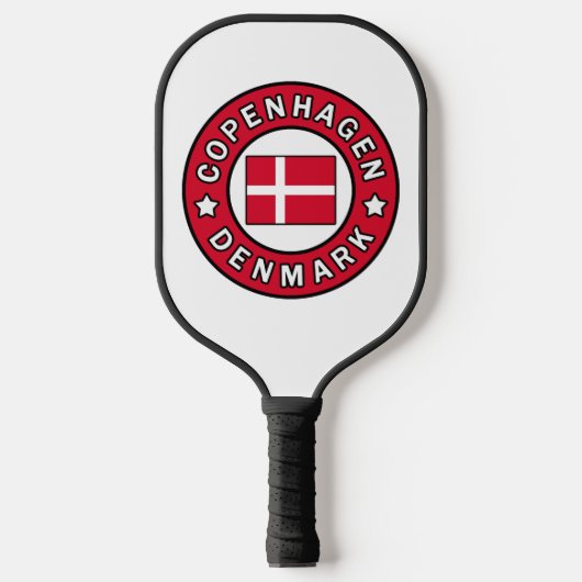 Kopenhagen Denemarken Pickleball Paddle (Voorkant)