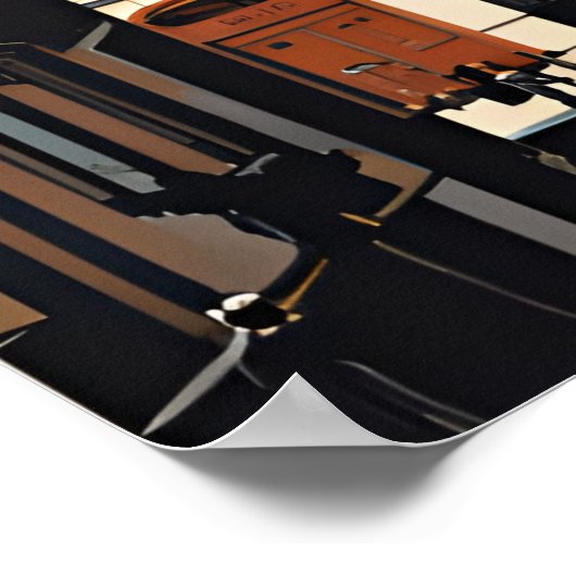 Kopenhagen Denemarken Poster (Hoek)