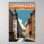 Kopenhagen Denemarken Poster (Voorkant)