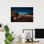Kopenhagen Denemarken Poster (Thuiskantoor)