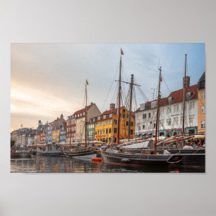 Kopenhagen Denemarken Poster