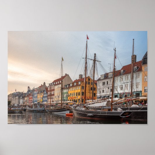 Kopenhagen Denemarken Poster (Voorkant)