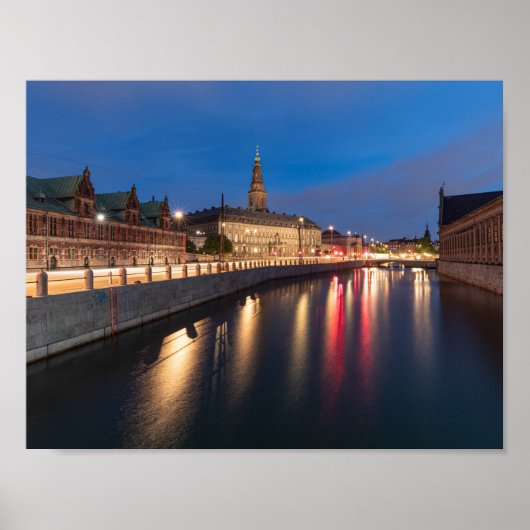 Kopenhagen Denemarken Poster (Voorkant)