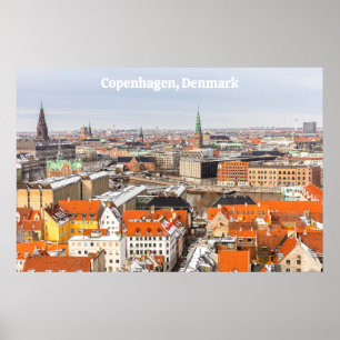 Kopenhagen Denemarken Poster