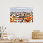 Kopenhagen Denemarken Poster (Keuken)