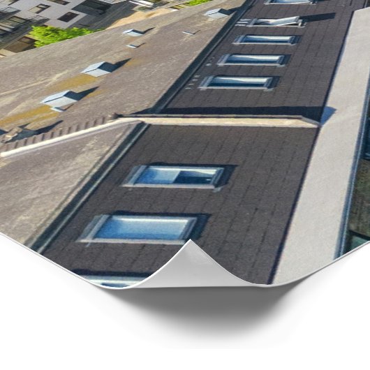 Kopenhagen Denemarken Poster (Hoek)